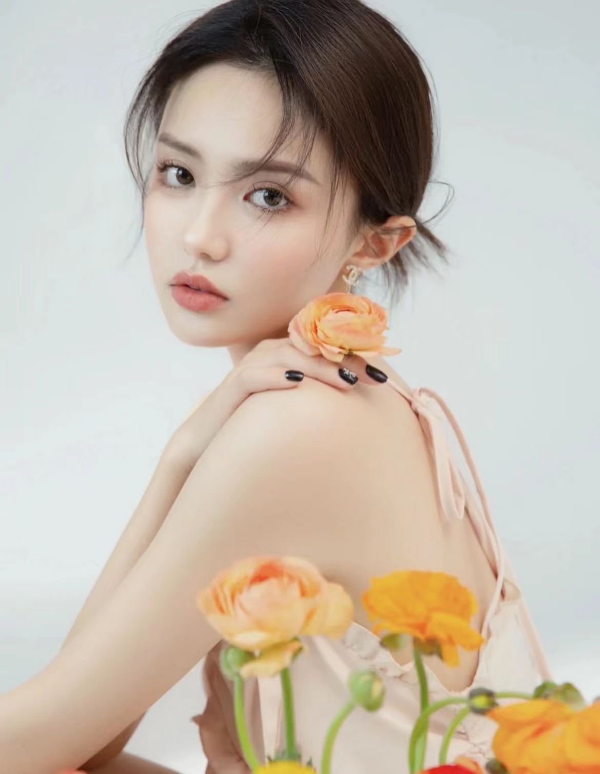 高颜值脸特写图片,特别高清的面部特写