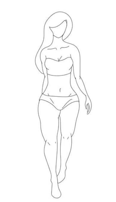 一张图看懂梨形身材,梨形身材的标准图片