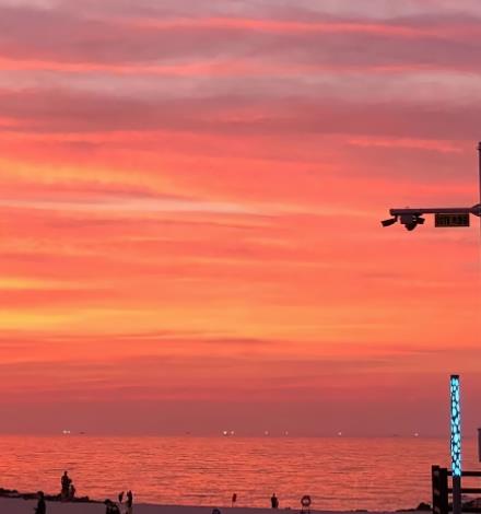 温柔的风景图片黄昏,夕阳西下伤感图片
