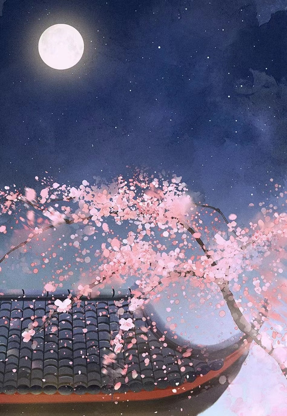 意境美到极致的画图片