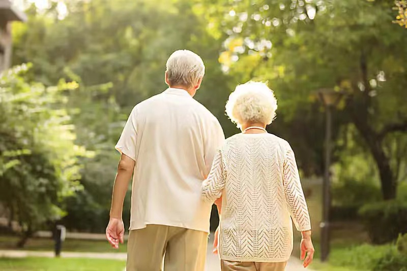 老年人夫妻的晚年生活图片