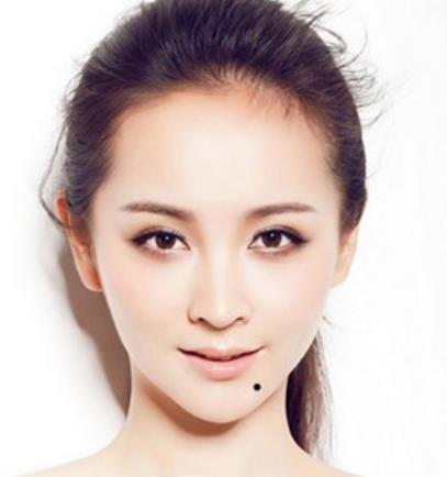美人痣图片高清大图