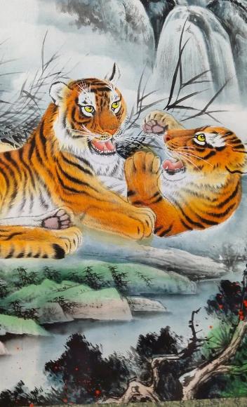 气吞山河猛如虎的图片,虎啸山林气吞山河图片-528时尚网