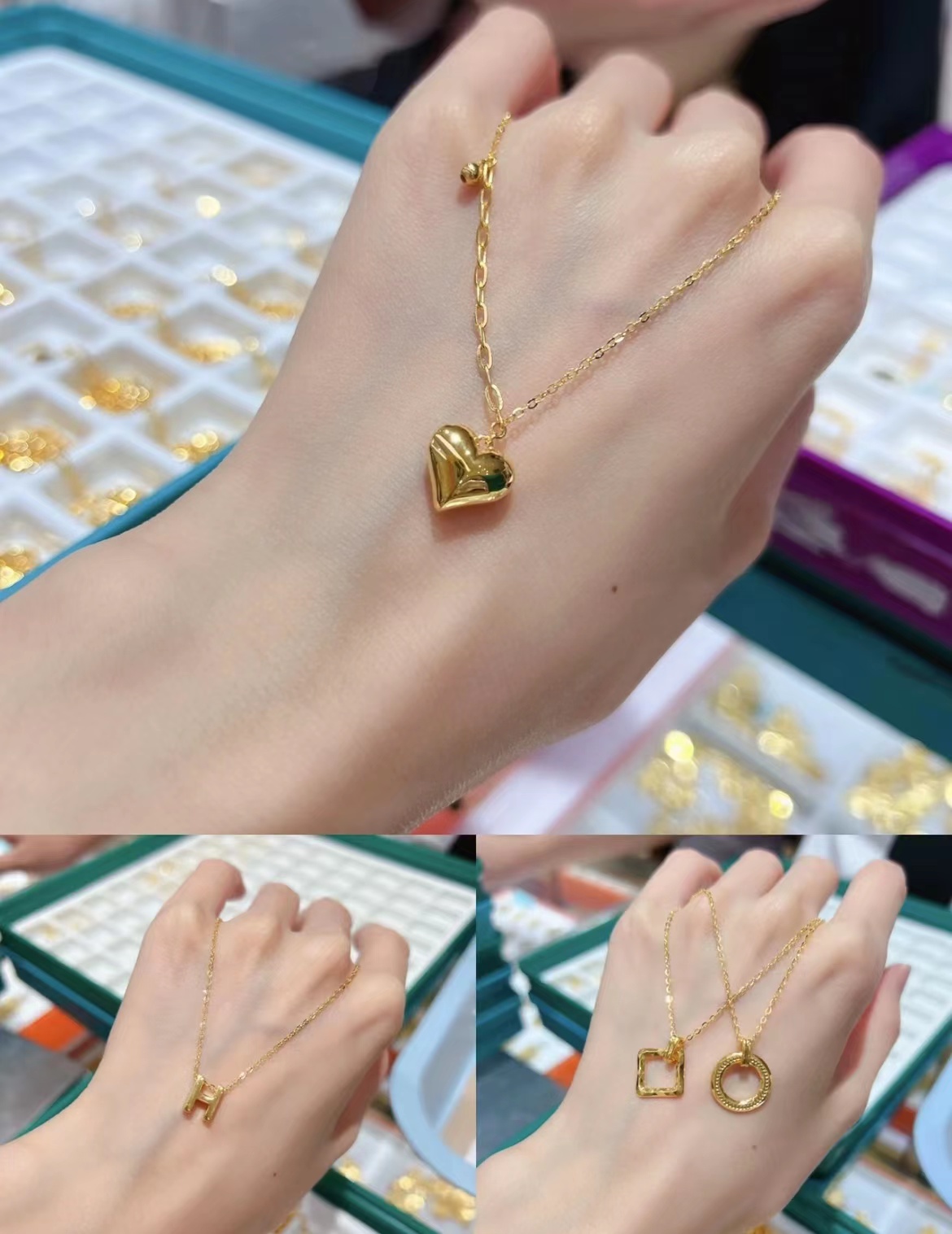 黄金项链最耐看的款式