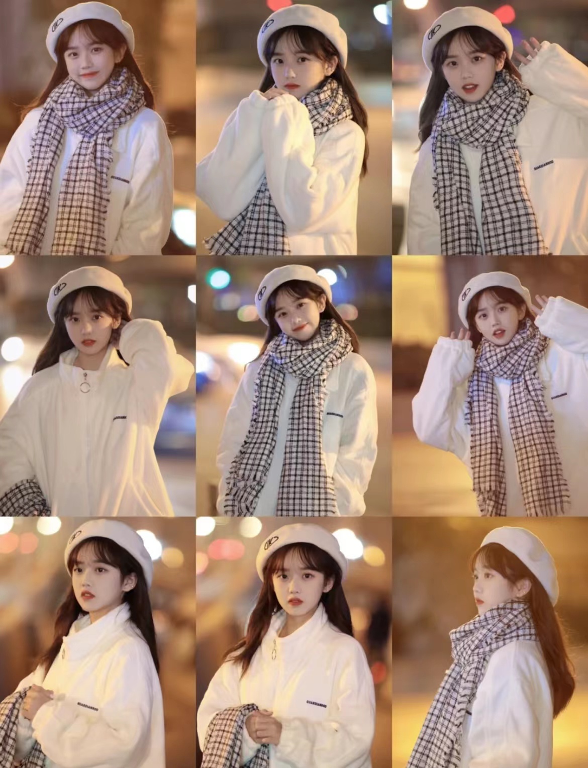 好看的单人拍照姿势