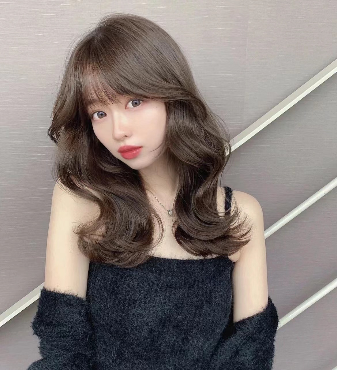 长发披肩发型的图片,披肩长发图片大全