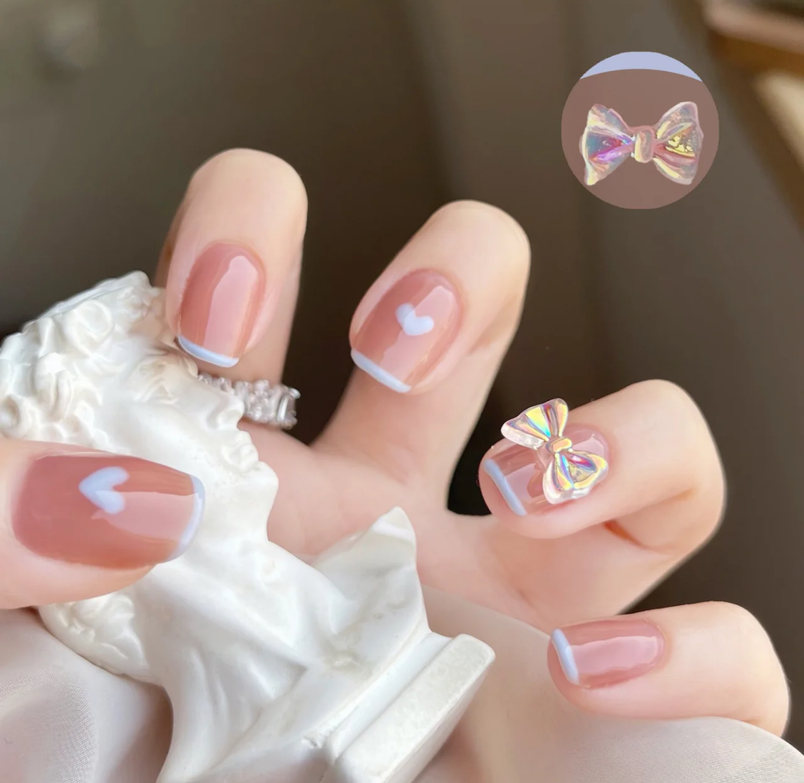 美甲款式图片2022显白夏天,2022最火美甲显白