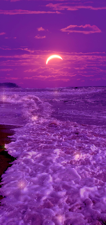 温柔紫色系背景图图片
