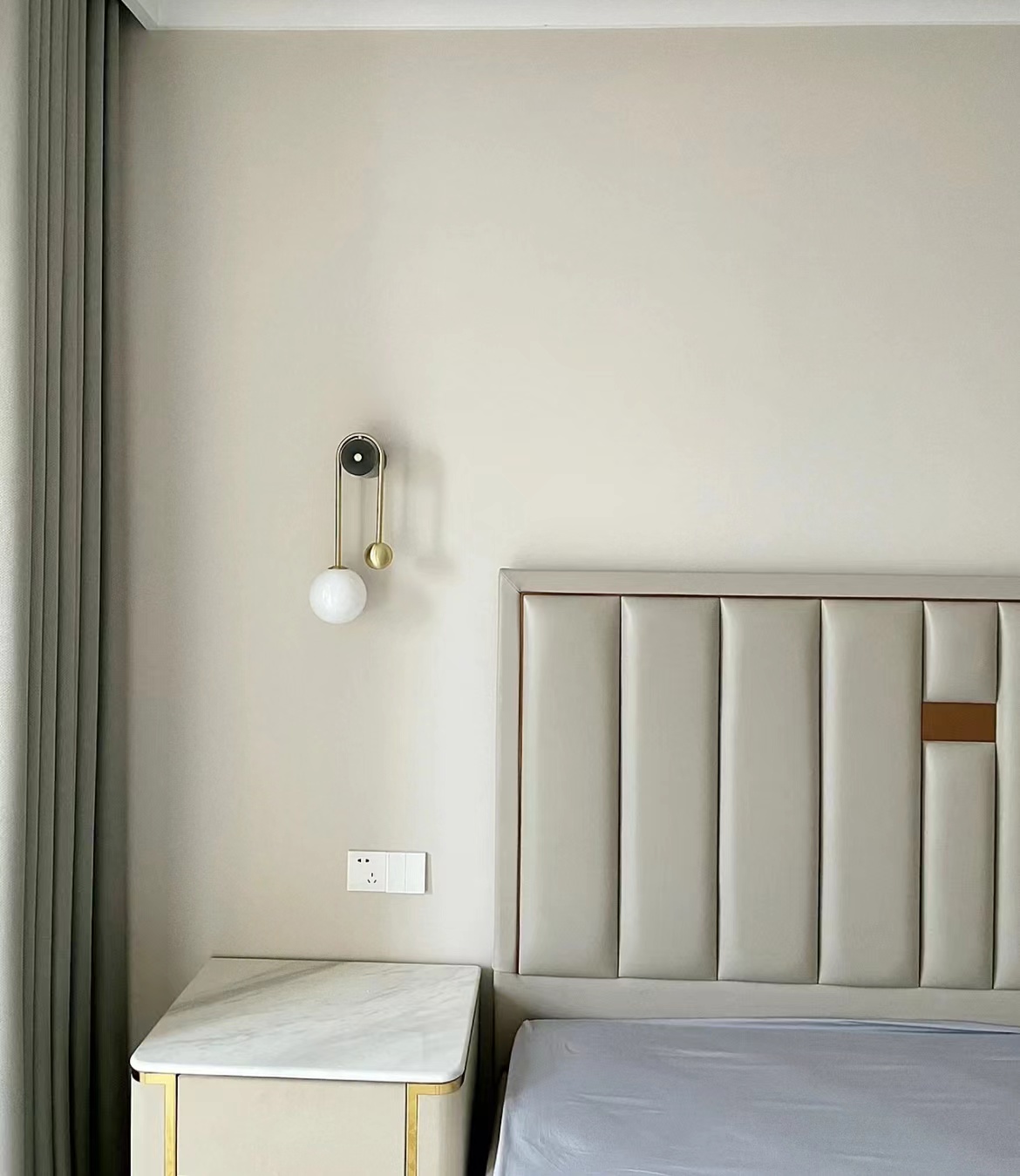 床头壁灯效果图