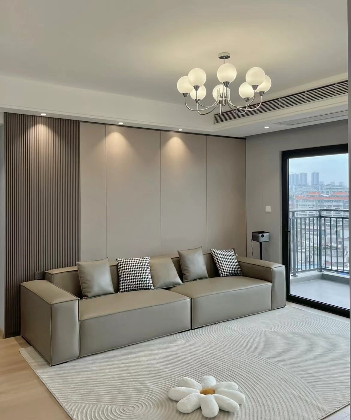 格栅板搭配图片大全,仿古格栅效果图