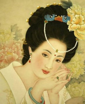 杨玉环容貌复原图，杨玉环真人画像还原