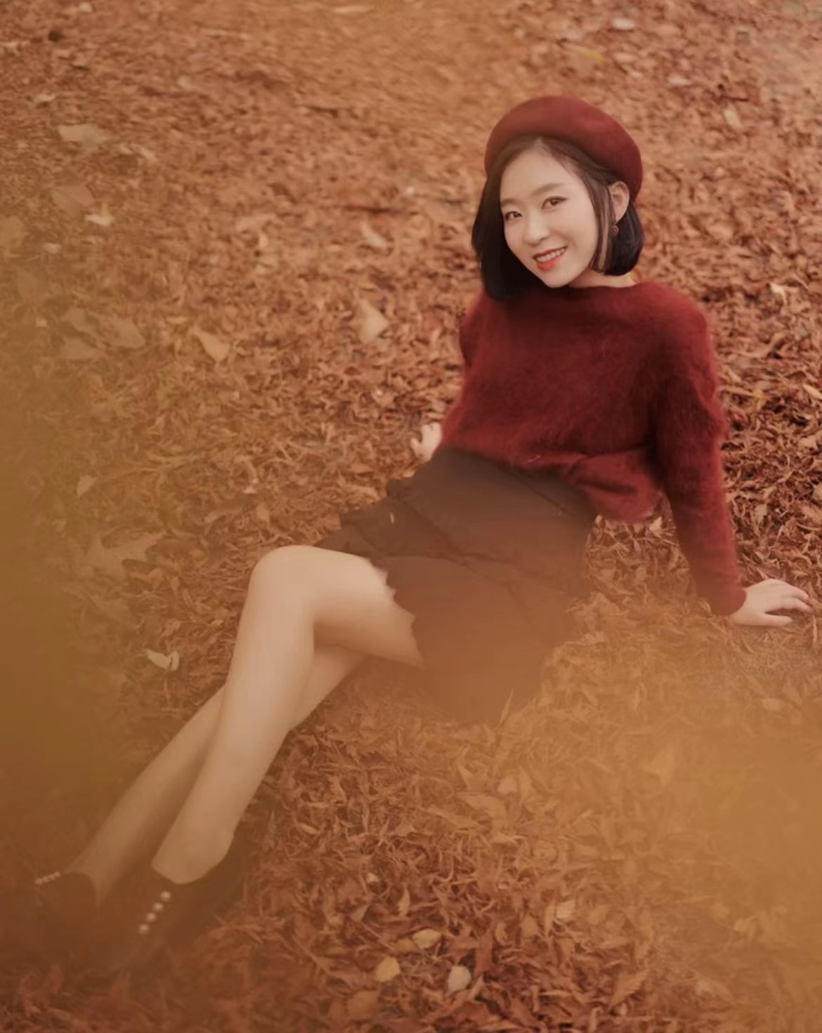 红叶摆拍姿势大全,红叶拍照姿势大全图片-528时尚网