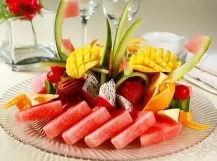 漂亮菜品摆盘图片,果盘摆盘花样图片