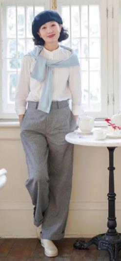 50至60岁女阔腿裤