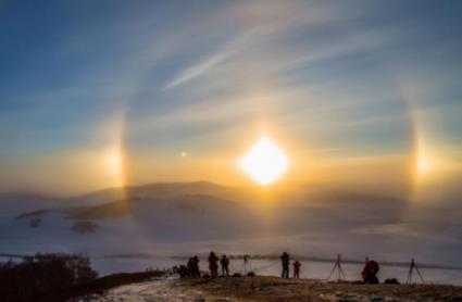 3个太阳预示什么,太阳大光圈预示什么