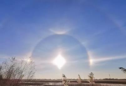 3个太阳预示什么,太阳大光圈预示什么