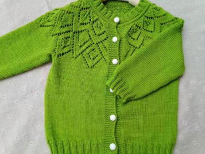 一男一女成人开襟毛衣编织教程,开衫毛衣编织教程