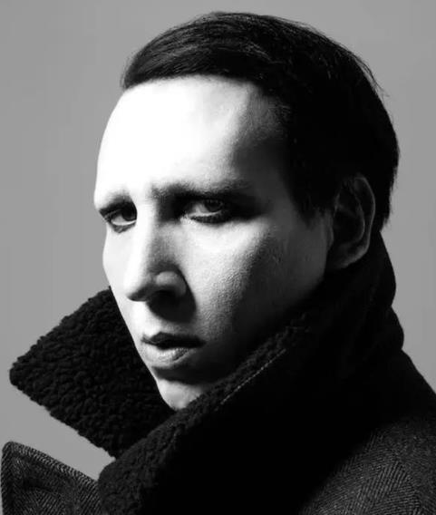 玛丽莲曼森卸妆照片