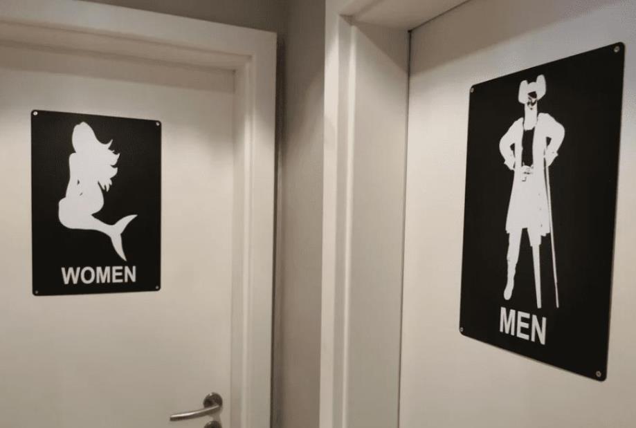 厕所标识大全图解，男女卫生间门牌标识