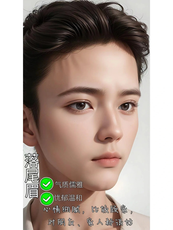 从眉毛看男人性格
