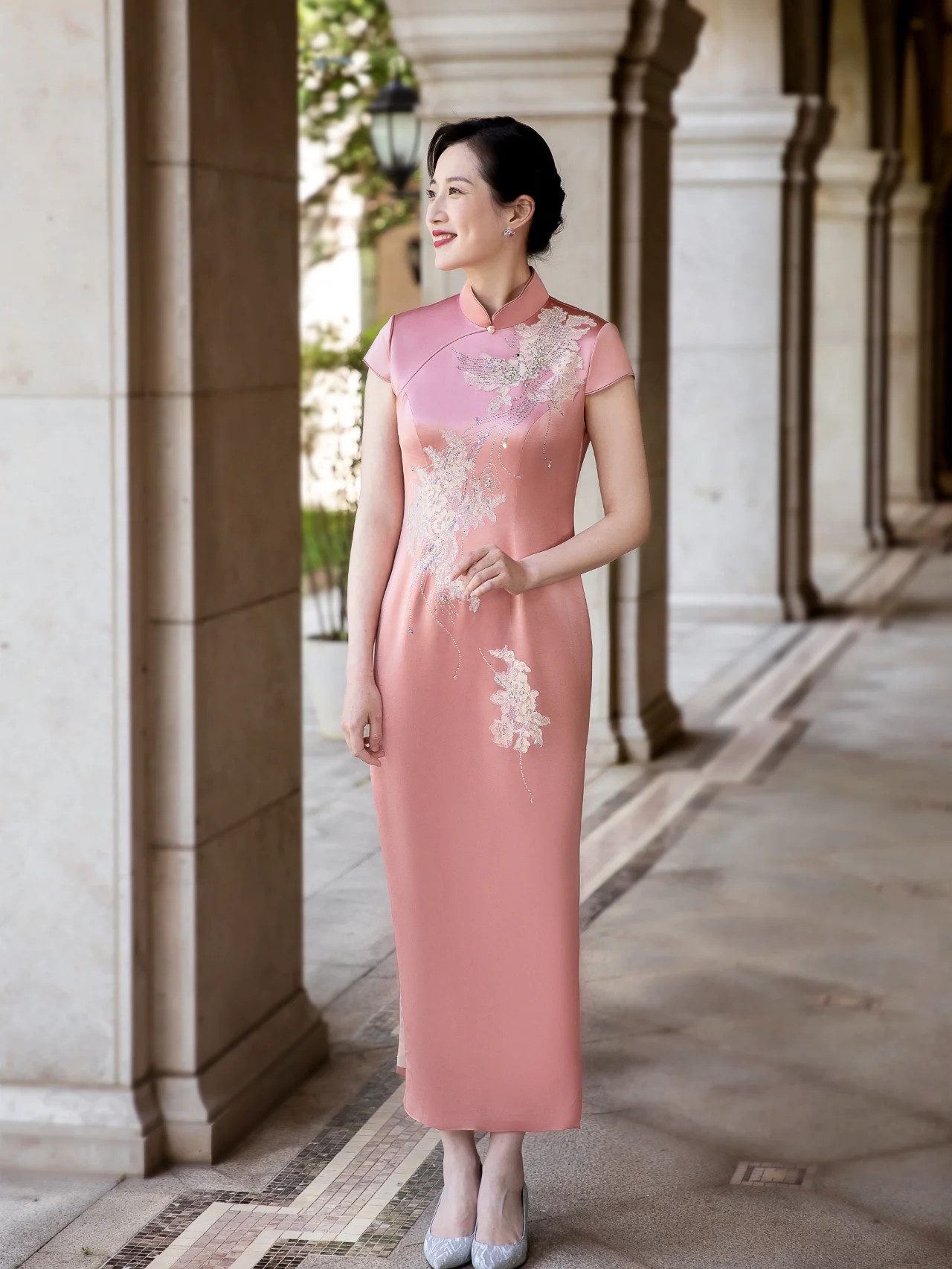 旗袍阿姨真实照片