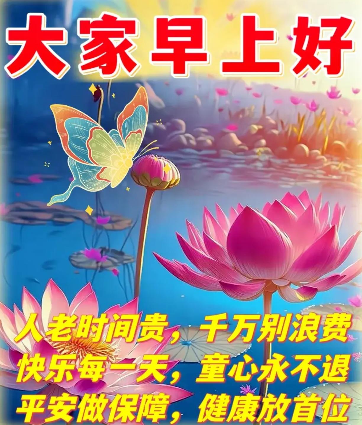 上午好高雅图片