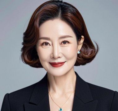 妈妈款短发发型图片