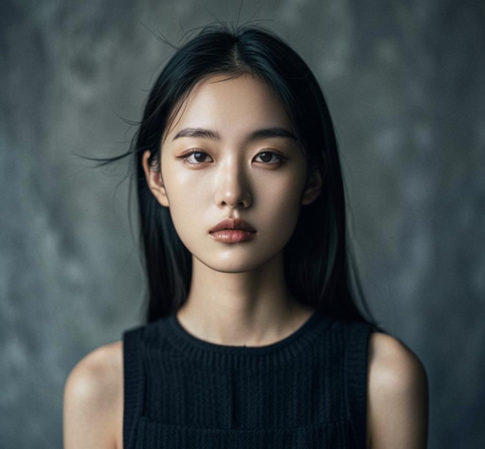 女生阴郁的真人图片