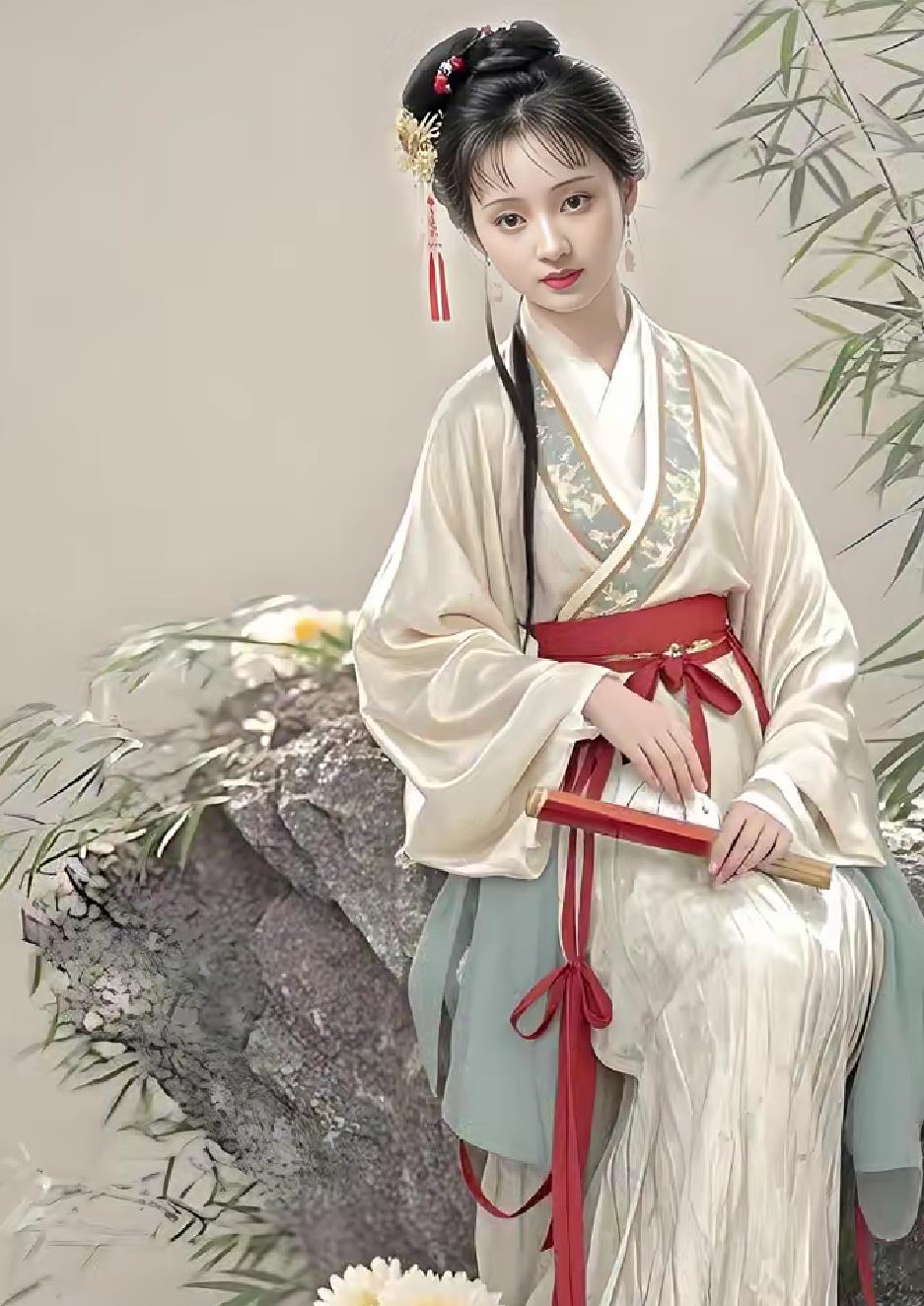 林黛玉真实容貌复原图