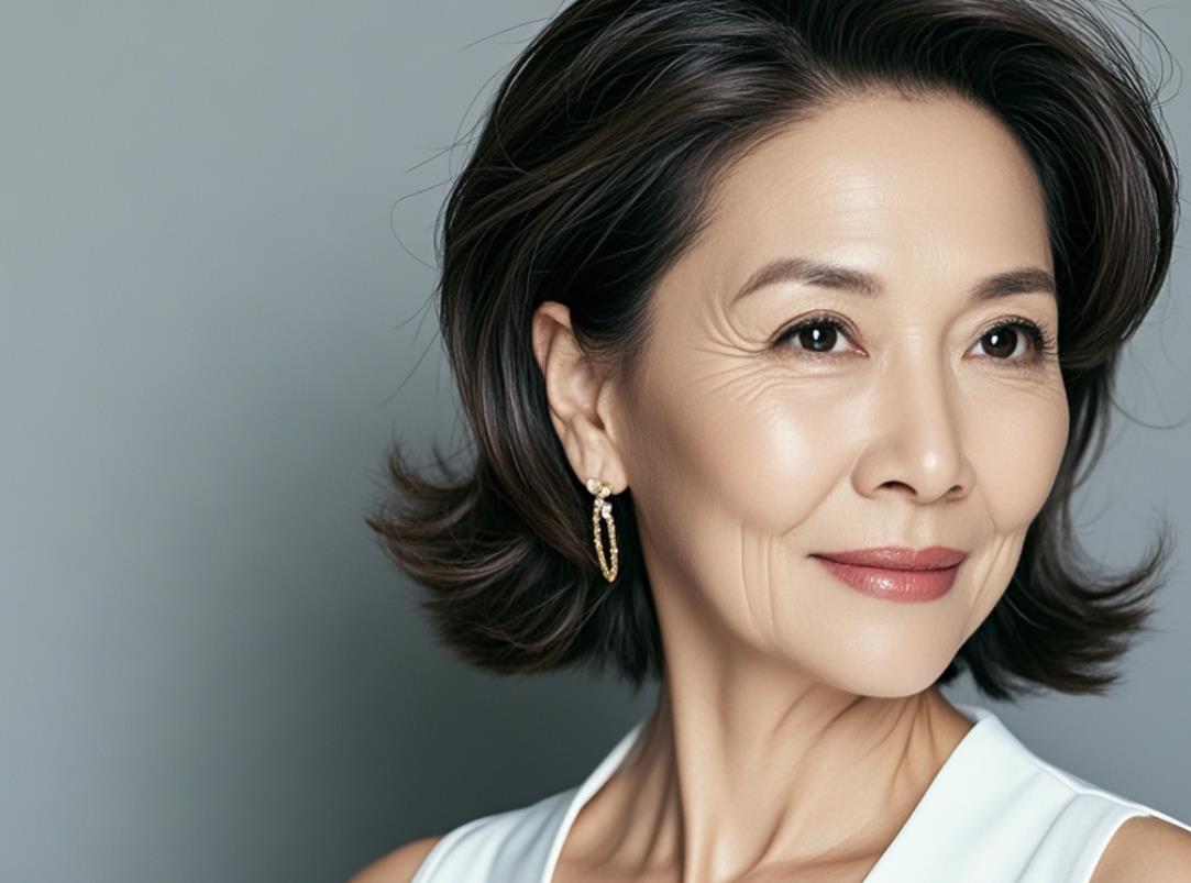 中年女人优雅短发发型