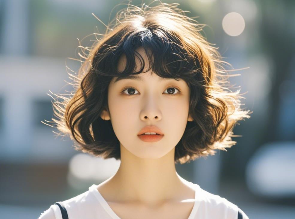 好看的短发烫发