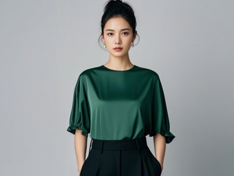 墨绿色配什么颜色最搭
