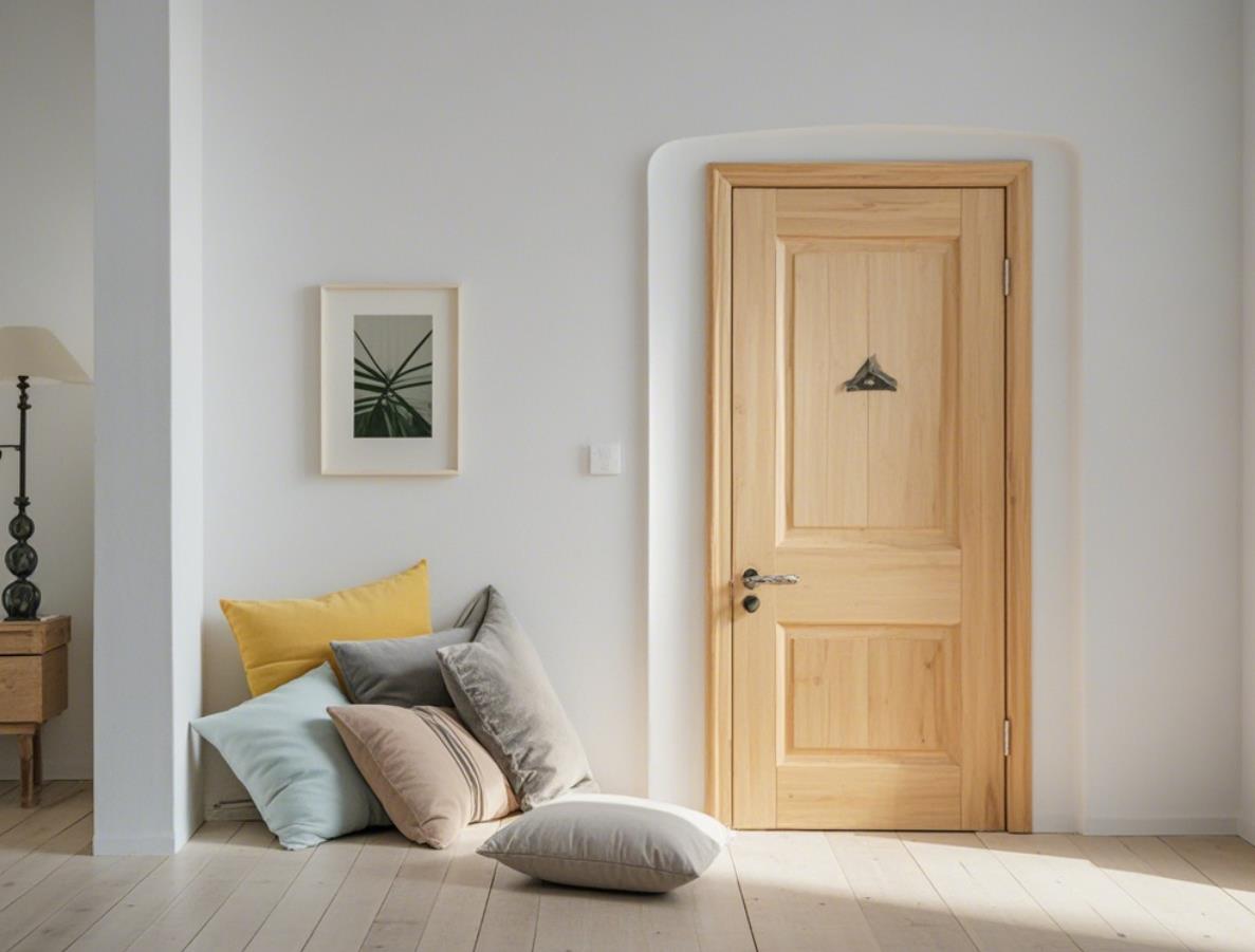 白墙配什么颜色的房门