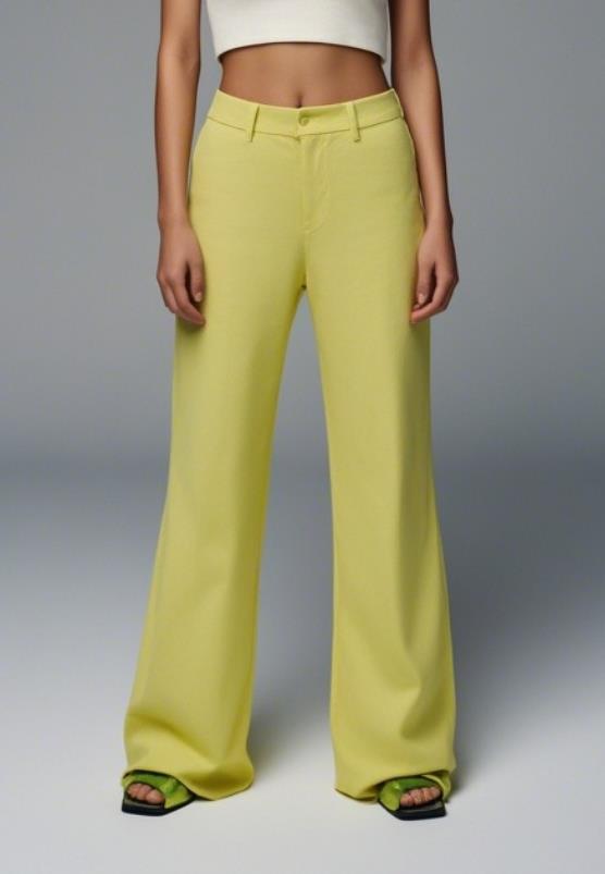 女性遮肉裤子图片