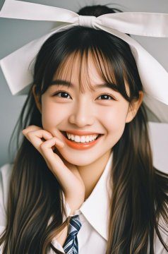 下巴翘翘的女人图片
