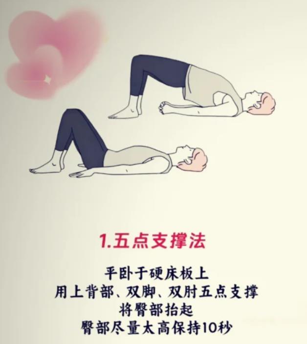 五点支撑正确做法