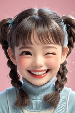 开心的卡通头像