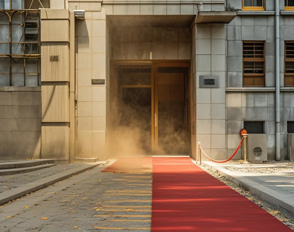 门口不放红地毯是什么原因