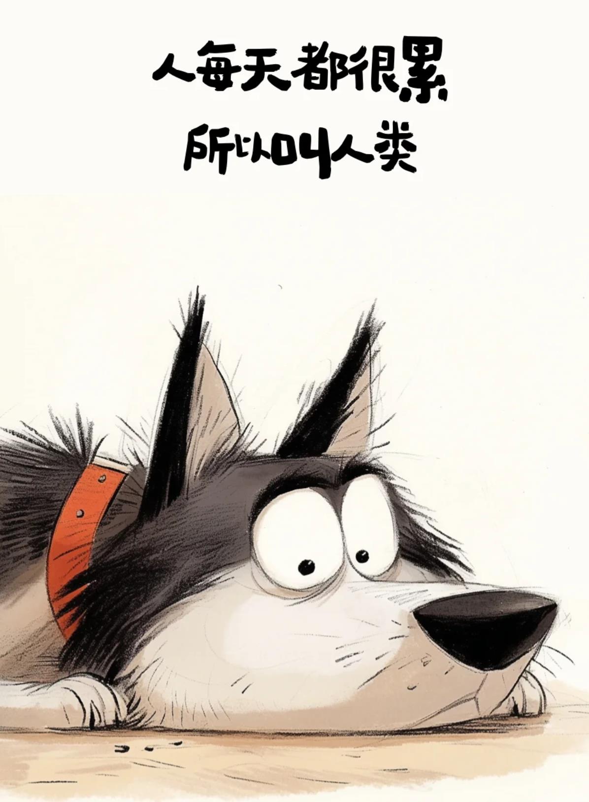 不想说话很累的图片