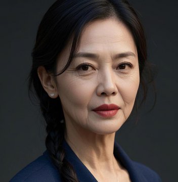 正常人55岁相貌