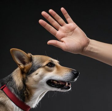 狗最怕三种手势图