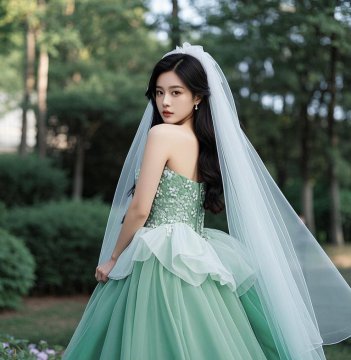 绿色婚纱代表什么