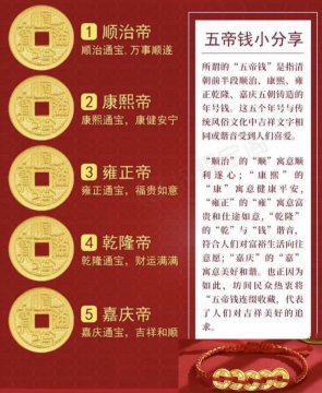 五帝钱是指哪五帝