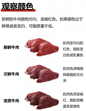 牛肉颜色深红好还是浅红好