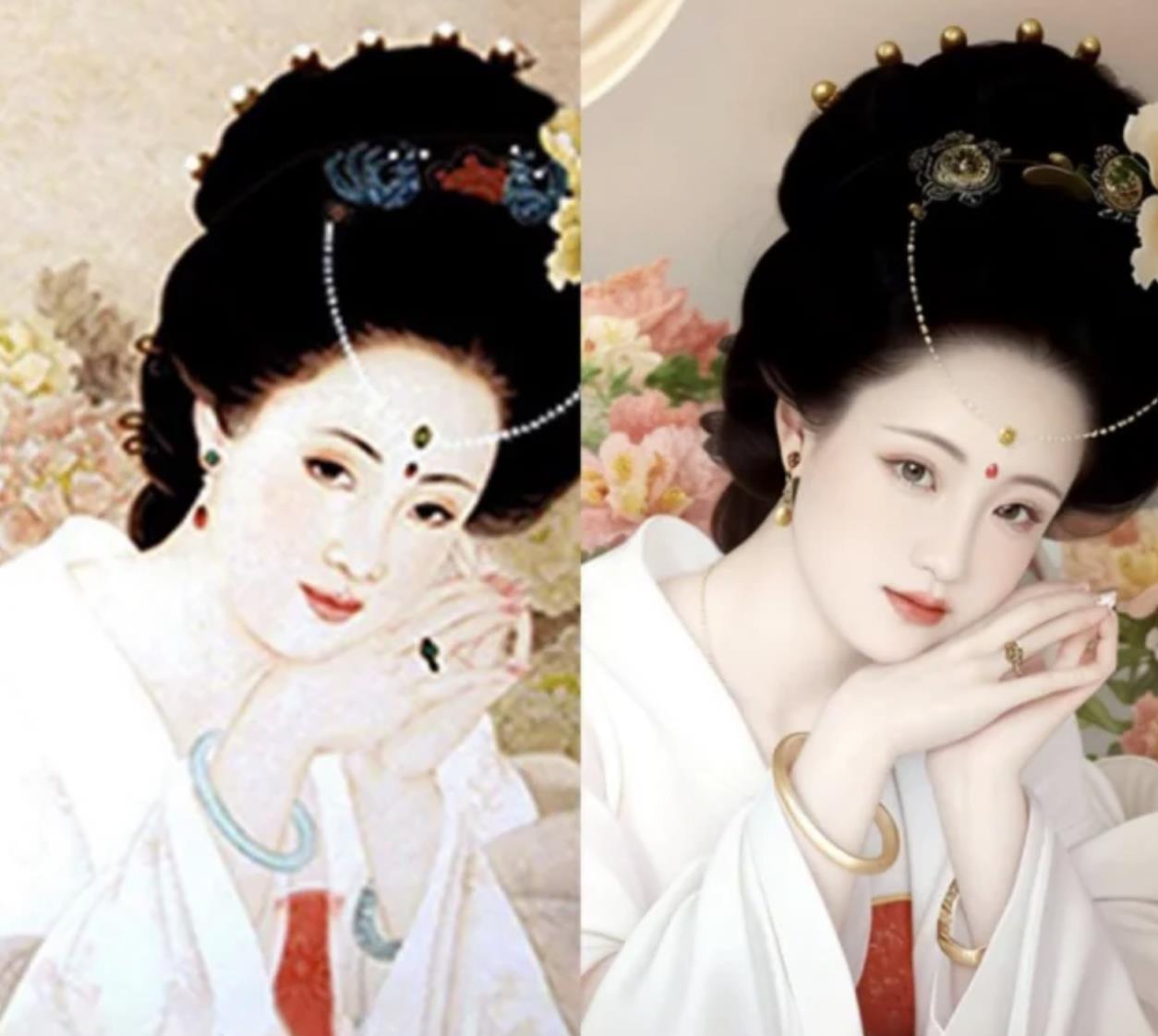 杨玉环真人长相复原图