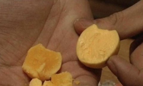 人造鸡蛋煮熟后图片