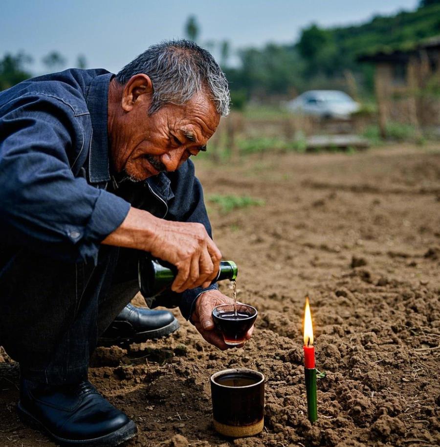 喝酒倒地上什么意思