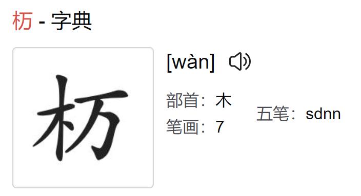 一万个木什么字正确答案