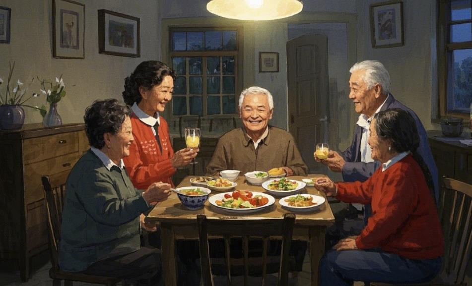 人老了最聪明的活法1个字