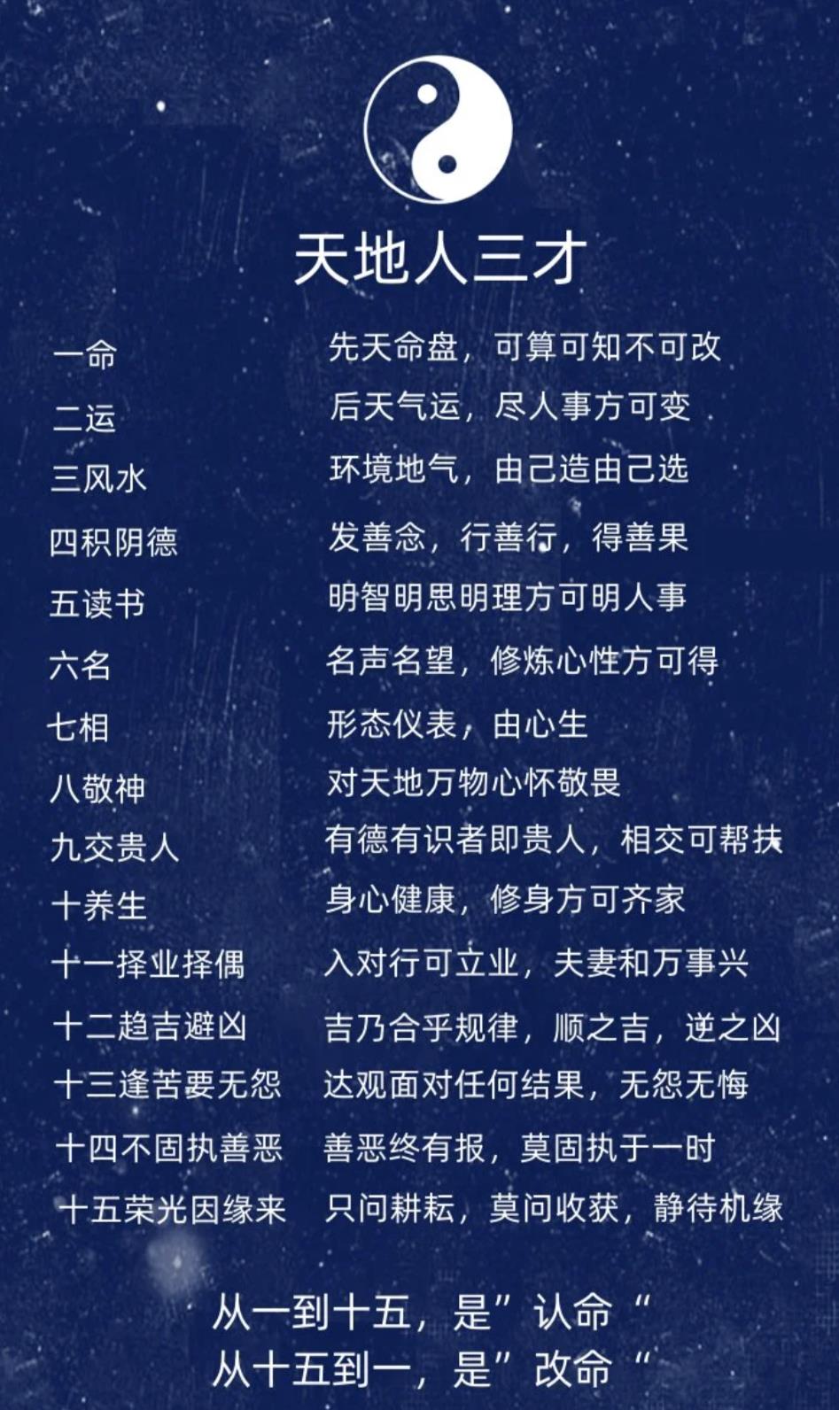 一命二运三势四积德五读书下一句